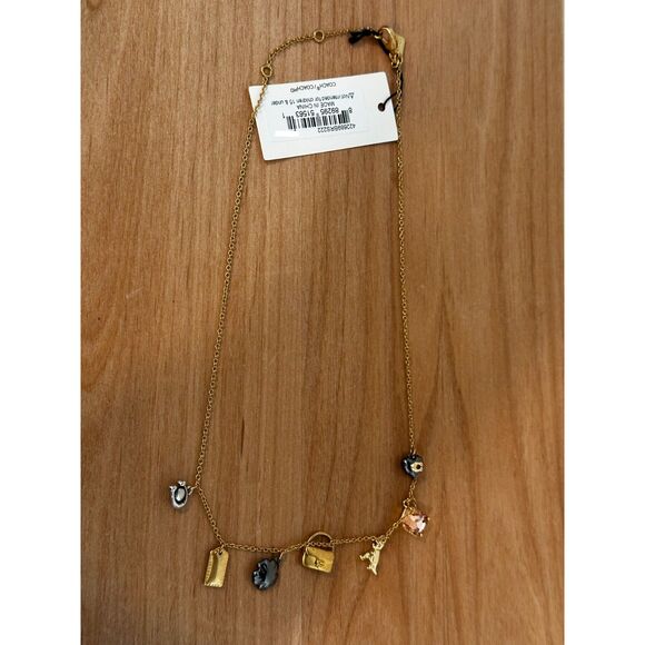 Coach Mini Handbag Charm Necklace NWT - Picture 4 of 6